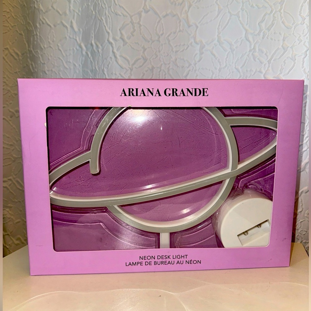 Ariana Grande neon desk light - brand new in box